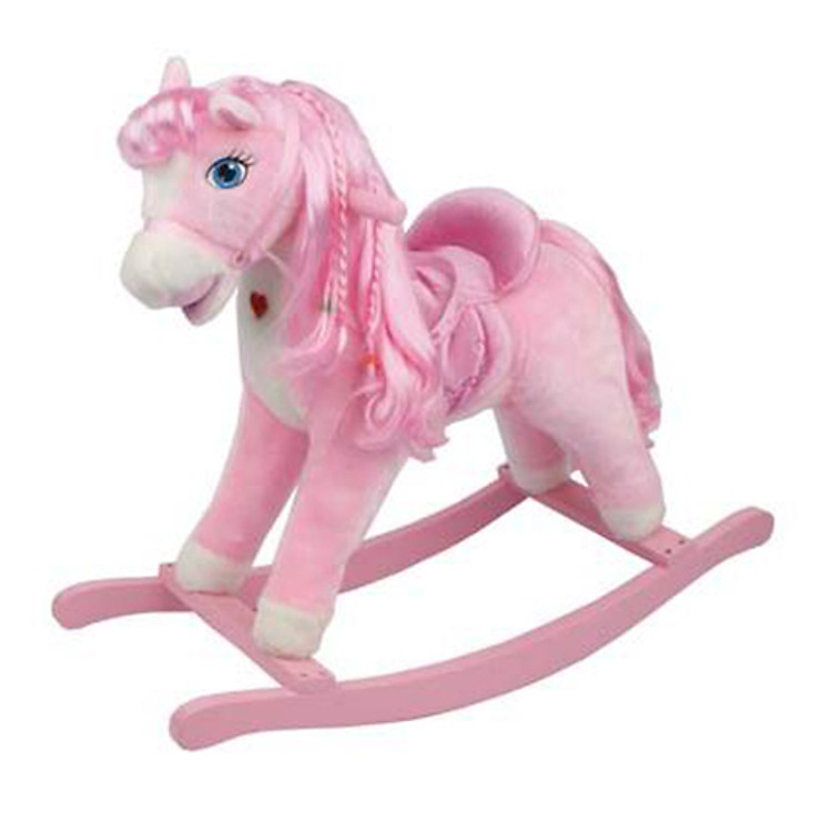 Bập Bênh Rock My Baby - Ngựa Pony Hồng - JR315