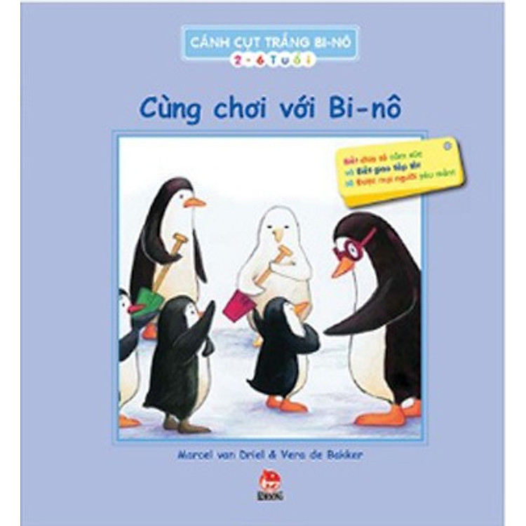 Sách Cánh Cụt Trắng Bi-nô - Cùng Chơi Với Bi-nô