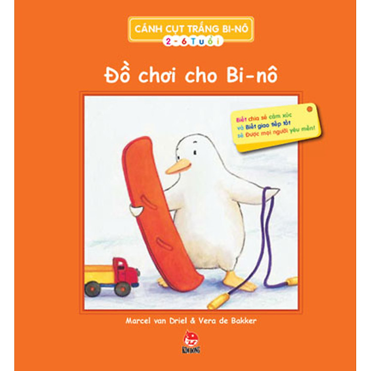 Sách Cánh Cụt Trắng Bi-nô - Đồ Chơi Cho Bi-nô