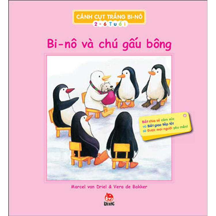 Sách Cánh Cụt Trắng Bi-nô - Bi-nô Và Chú Gấu Bông