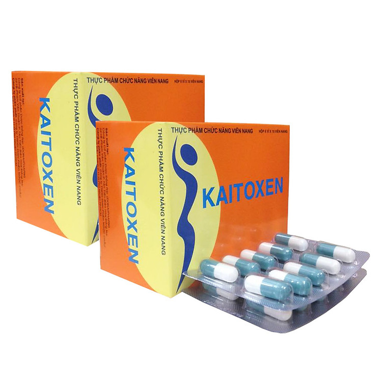 Combo 2 Thực Phẩm Chức Năng Hỗ Trợ Giảm Mỡ NC Kaitoxen (60 Viên)