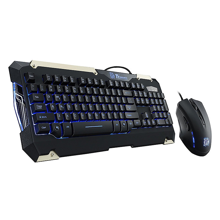Bộ Bàn Phím Và Chuột Có Dây Ttesports COMMANDER – Gaming - Hàng Chính Hãng