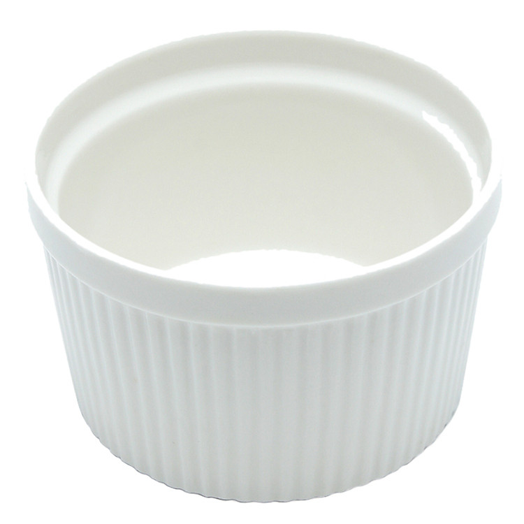 Khuôn Men Sứ Trắng Kẻ Sọc Cỡ Nhỏ Uncle Bills KC0171