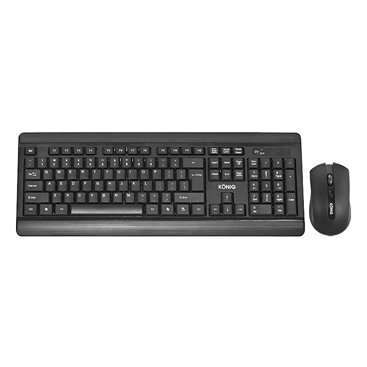 Bộ Bàn Phím Và Chuột Không Dây Konig KC1015 - Hàng chính hãng