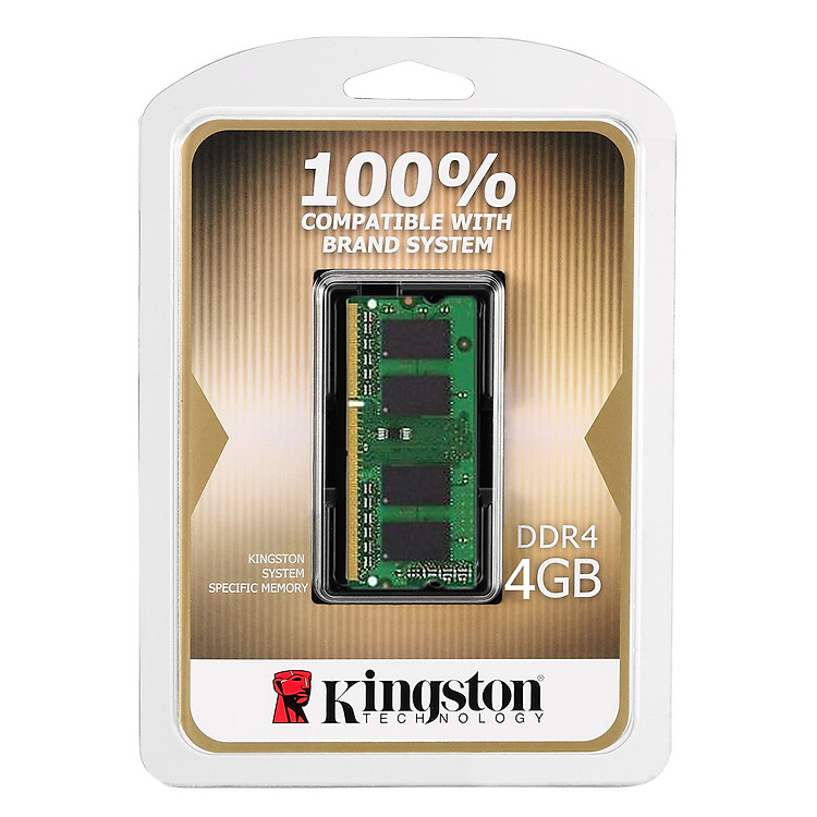 RAM Laptop Kingston 4GB DDR4 2133 SO-DIMM 1.2V - KCP421SS8/4FR - Hàng Chính Hãng
