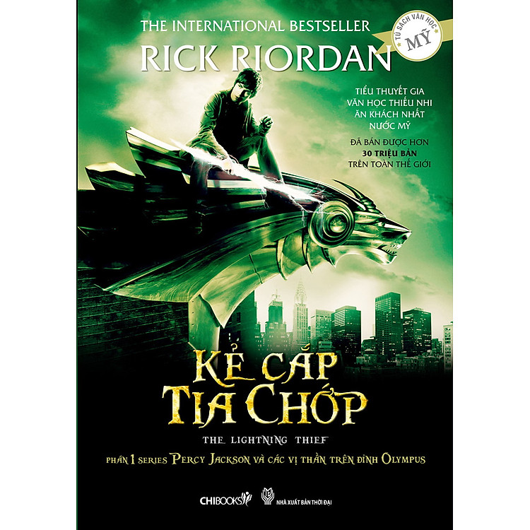 Sách Percy Jackson Tập 1: Kẻ Cắp Tia Chớp (Tái Bản 2012)