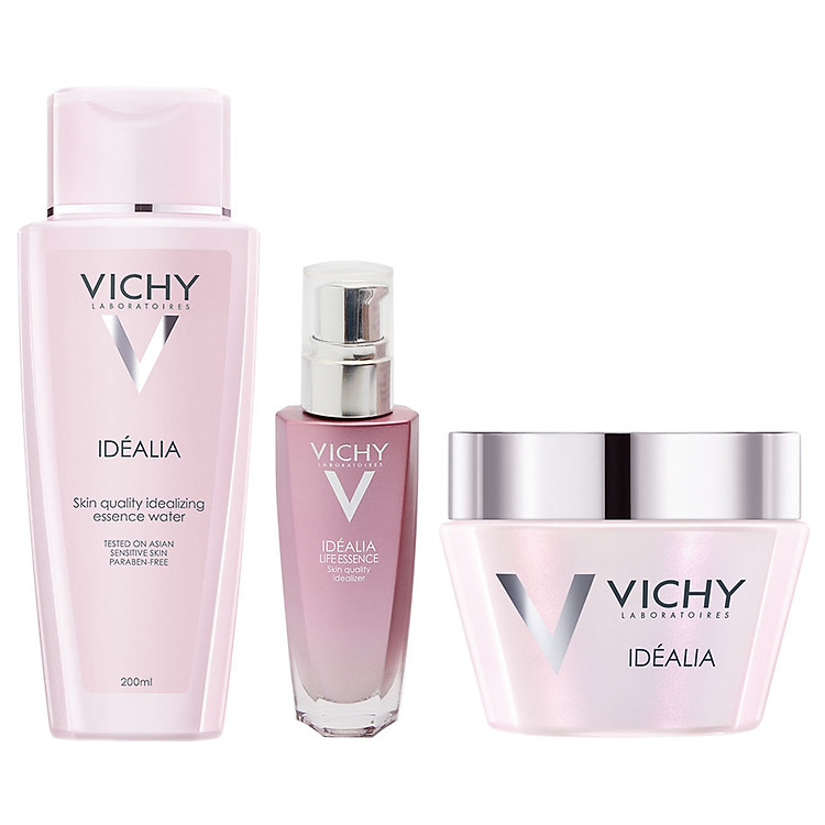 Combo 3 Sản Phẩm Dưỡng Da Chống Lão Hóa Idealia Vichy