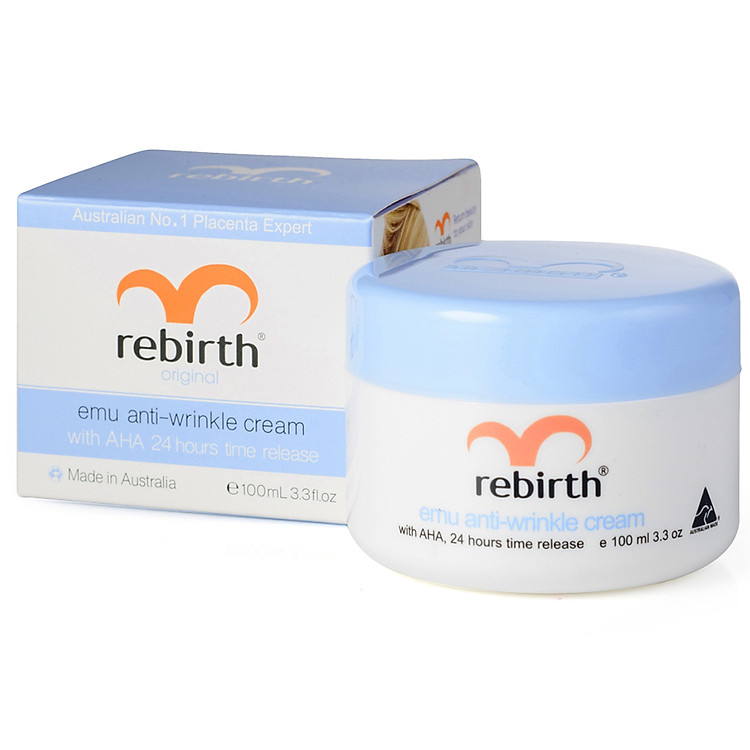 Kem Dưỡng Làm Trắng Da Tinh Dầu Đà Điểu Emu Và AHA Trái Cây Re-birth RB03 100g