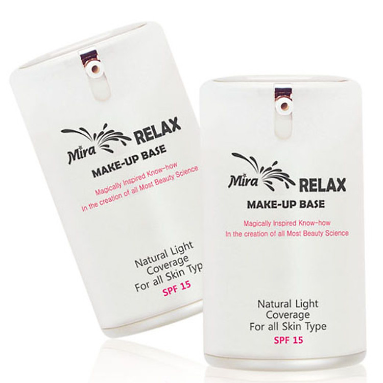 Kem Lót Trang Điểm Mira Relax Make-Up Base B600 - L (30ml)