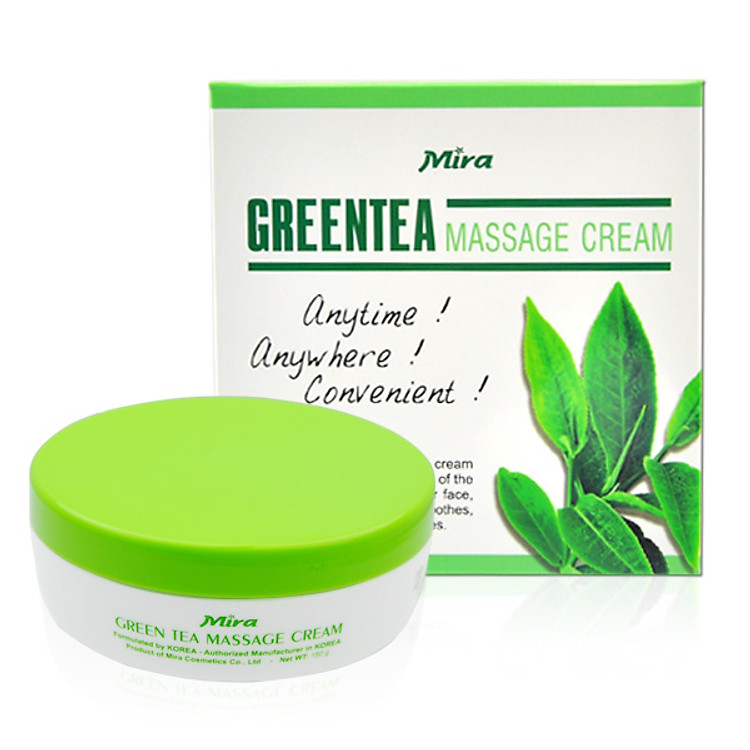 Kem Massage Tổng Hợp Trà Xanh Mira A539 (150g)