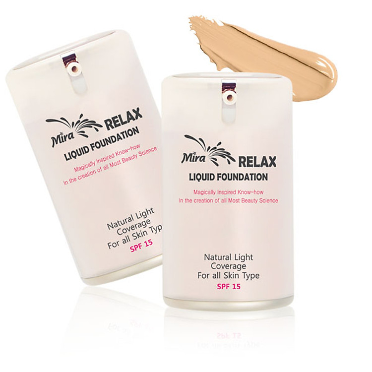 Kem Nền Trang Điểm Mira Relax Liquid B600-N