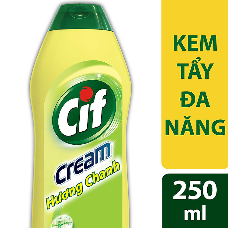Kem Tẩy Đa Năng Cif Hương Chanh (250ml)