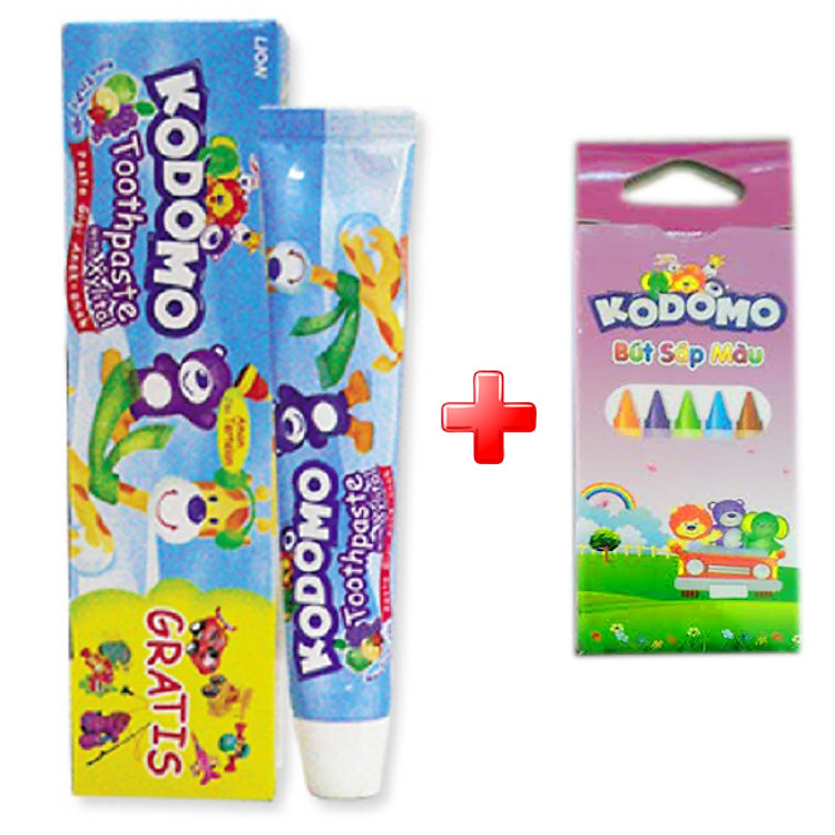 Kem Đánh Răng Trẻ Em Kodomo Hương Táo - 45g