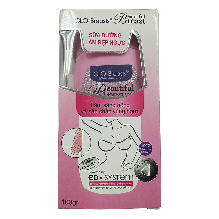 Kem Săn Chắc Ngực Glo-Breast Beautiful Breast Shape Active Cream - 0158 (100g)