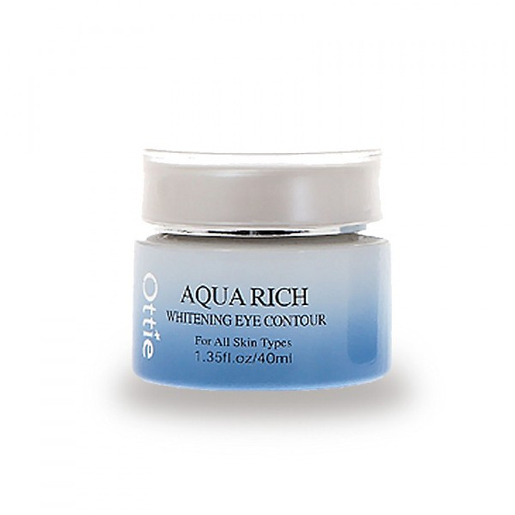 Kem Xóa Thâm Quầng Mắt Ottie - Aqua Rich Whitening Eye Contour (40ml) - 0705