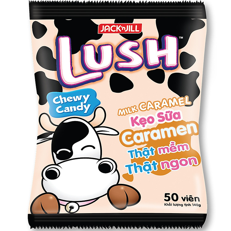 Kẹo Lush Vị Caramen 140g