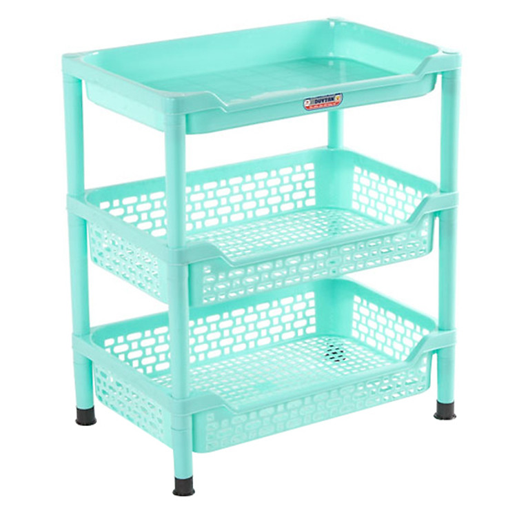 Kệ Trung 3 Tầng Không Bánh Xe Duy Tân - 39.5 x 28.5 x 68 cm
