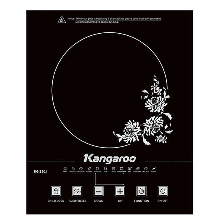 Bếp Hồng Ngoại Kangaroo KG391i - Hàng chính hãng
