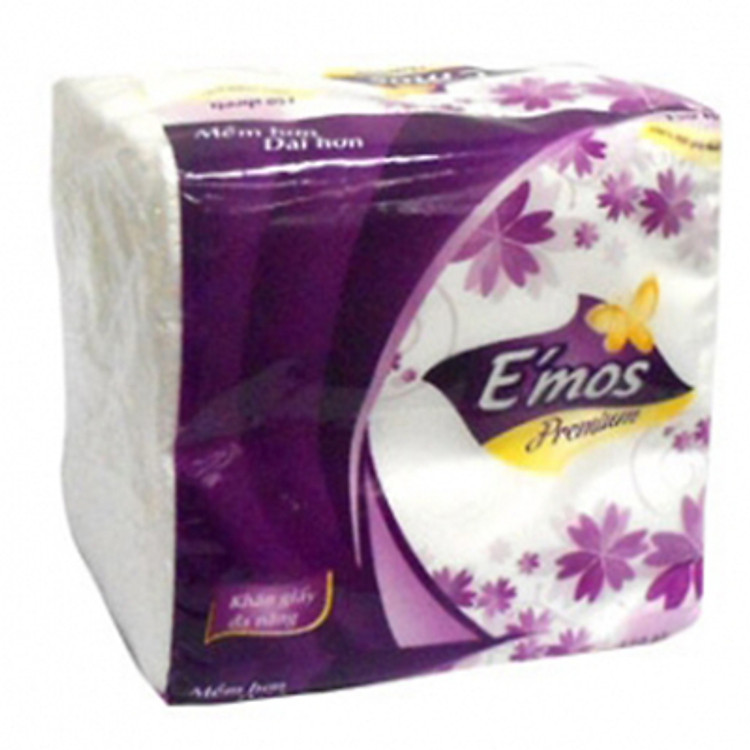 Khăn Giấy Đa Năng E'mos Premium 2 Lớp (150 Tờ)