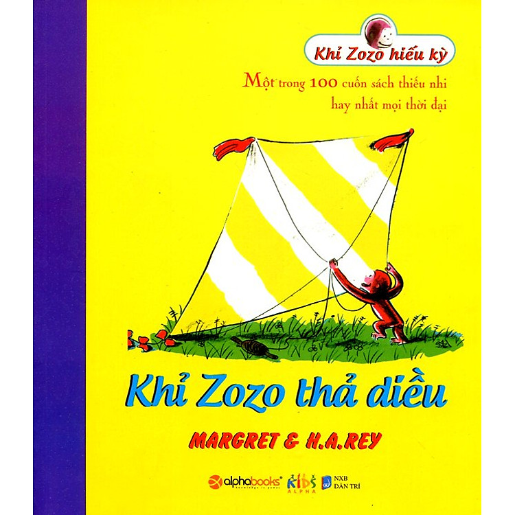 Sách Khỉ Zozo Hiếu Kỳ - Khỉ Zozo Thả Diều