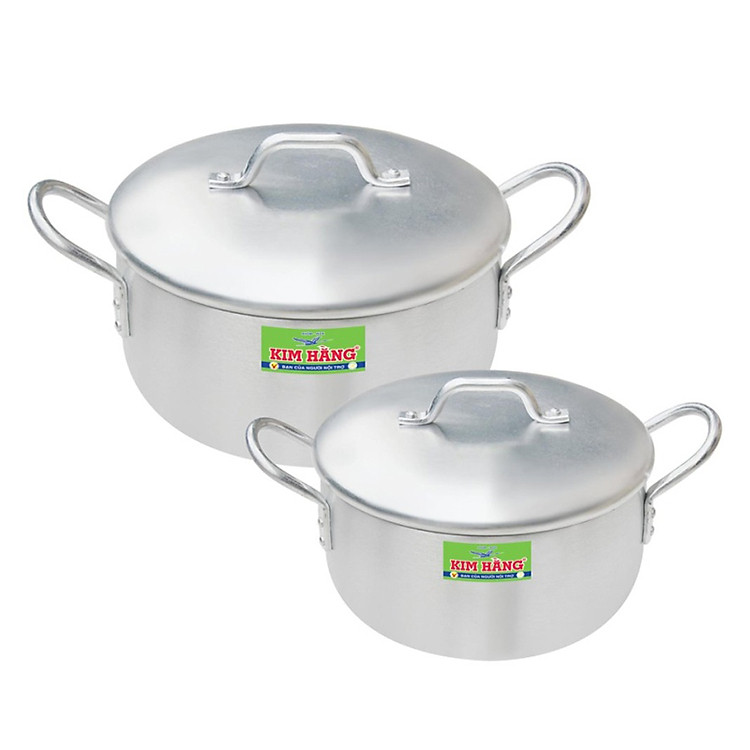 Bộ 2 Nồi Nhật Kim Hằng KHNN1824 (2.1L - 5L)