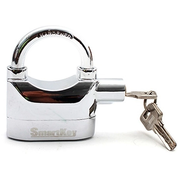 Khóa Chống Trộm Báo Động Smartkey - Trắng