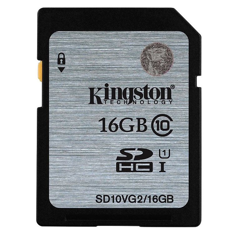 Thẻ Nhớ Kingston 16GB SDHC Class 10 UHS-I (up to 80MB/s)