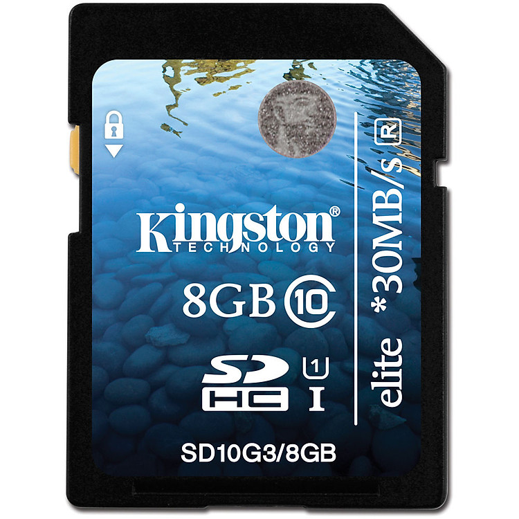 Thẻ Nhớ SDHC Kingston 8GB - Class 10