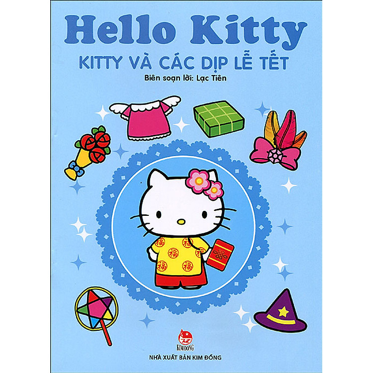 Sách Hello Kitty Dán Hình - Kitty Và Các Dịp Lễ Tết