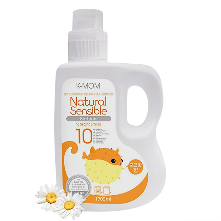 Nước Xả Quần Áo Sơ Sinh Hữu Cơ K-mom KM13227 - Chai 1700ml Cam