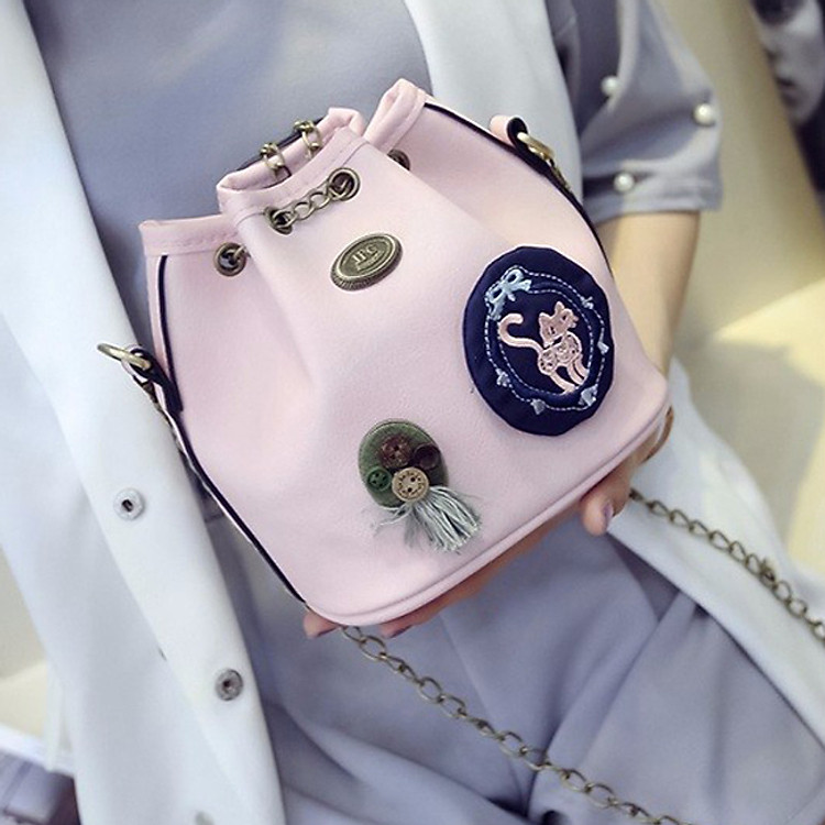 Túi Xách Thời Trang BKUC Botusi - Hồng - KNT39