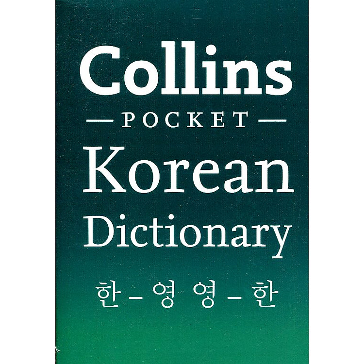 Sách Collins Pocket Korean Dictionary