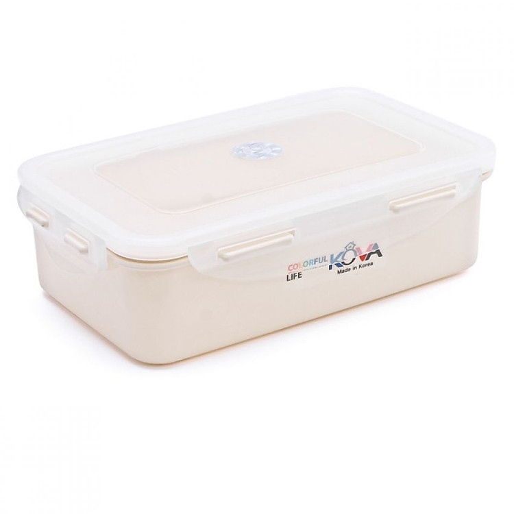 Hộp Đựng Thực Phẩm Chữ Nhật Kova Colorful Life 600ml