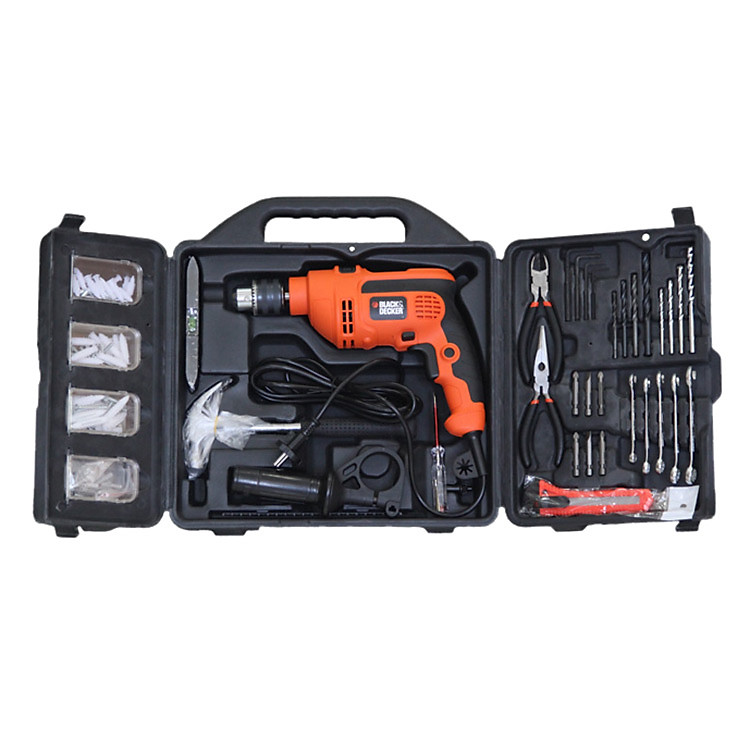 Bộ Máy Khoan Búa 120 Chi Tiết Black & Decker KR554REP11-B1