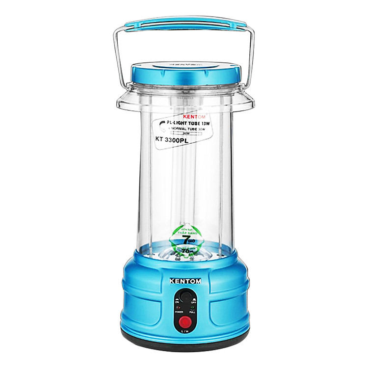 Đèn Sạc Khẩn Cấp Kèm Đèn Ngủ Kentom KT-3300 PL