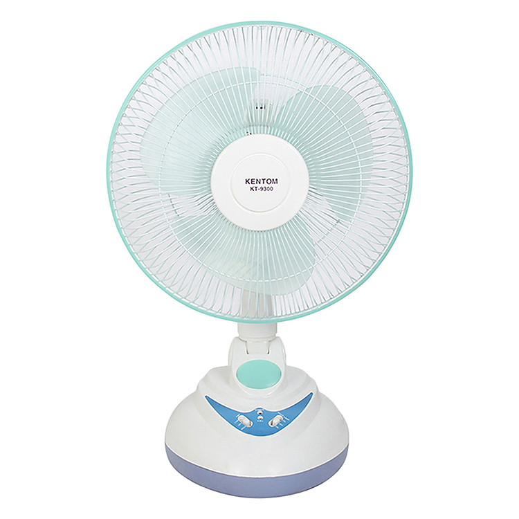 Quạt Sạc Kiêm Đèn Ngủ Kentom KT-9300- Hãng chính hãng