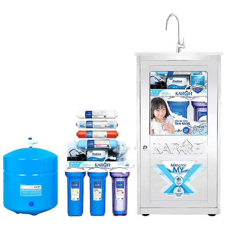 Máy Lọc Nước RO Karofi KT80 (8 Cấp) - Hàng chính hãng