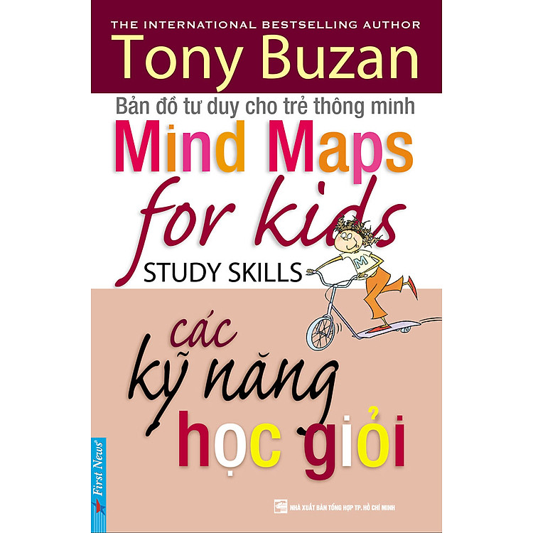 Sách Bản Đồ Tư Duy Cho Trẻ Thông Minh - Các Kỹ Năng Học Giỏi