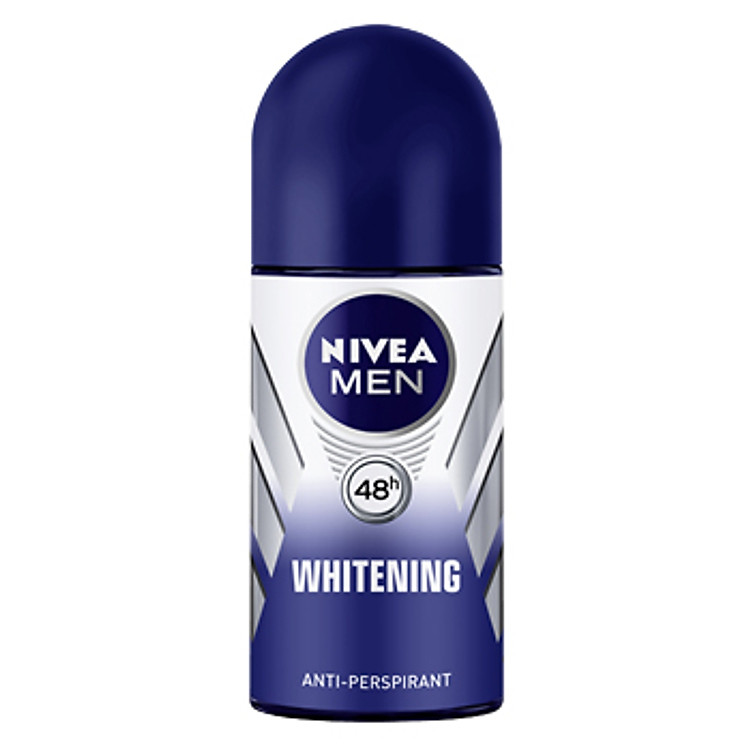 Lăn Khử Mùi Sáng Da Whitening Cho Nam Nivea 50ml - 83748