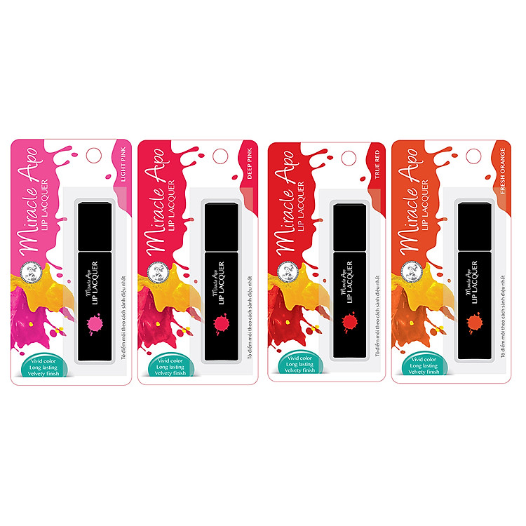 Son Môi Rohto Lipcare Miracle Apo Lacquer (3ml)