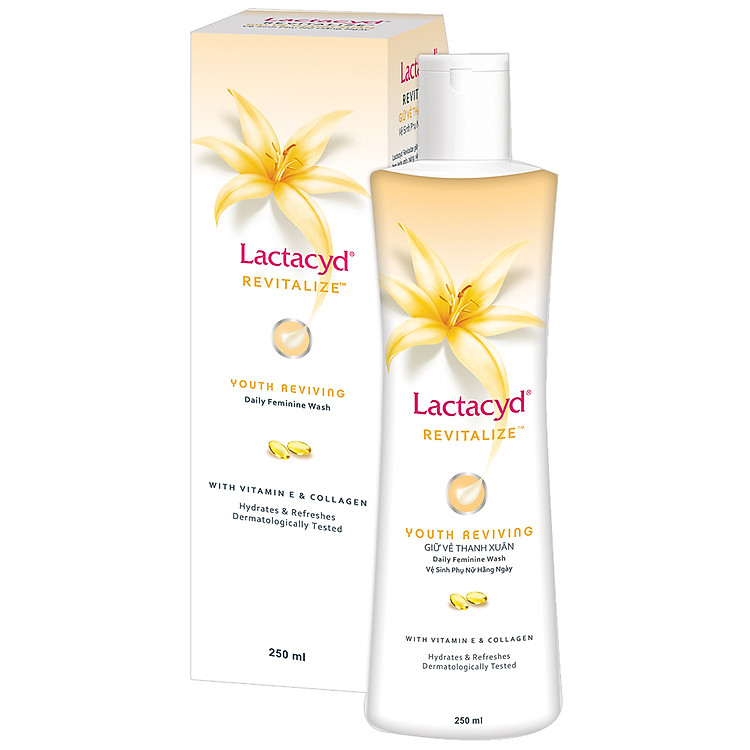 Dung Dịch Vệ Sinh Phụ Nữ Lactacyd Revitalize - 100588425 (250ml)