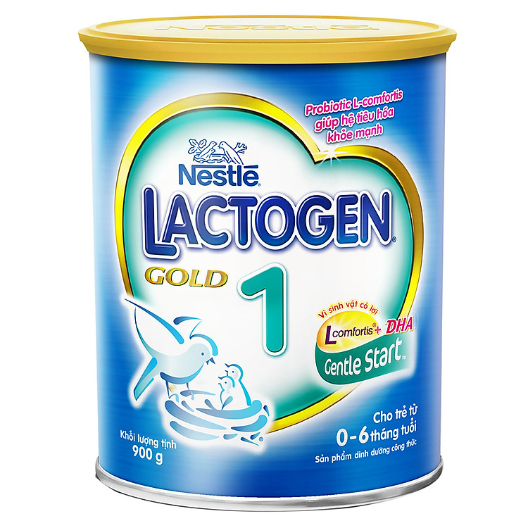 Sữa Nestle Lactogen Gold 1 Dành Cho Trẻ 0 – 6 Tháng Tuổi (900g)