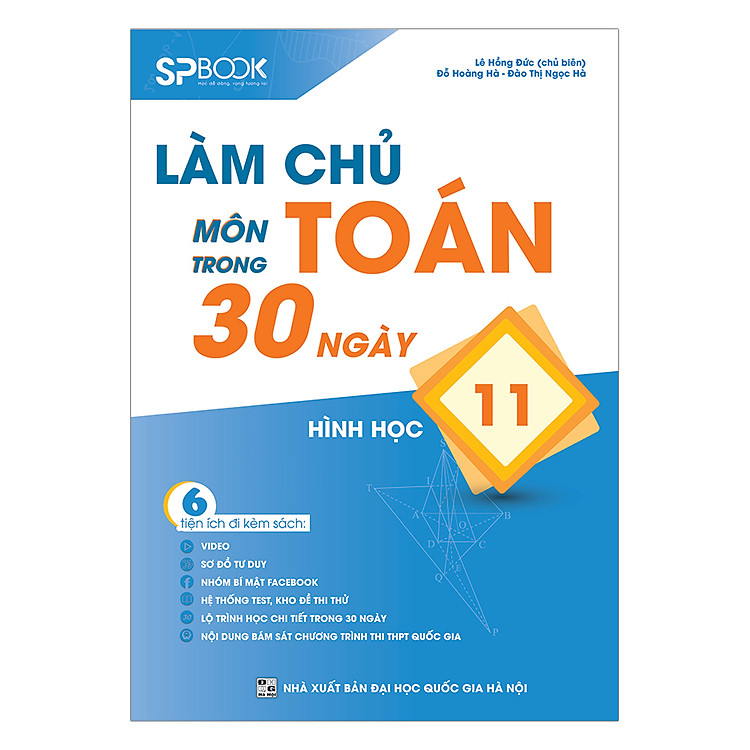 Sách Làm Chủ Môn Toán Trong 30 Ngày - Hình Học Lớp 11