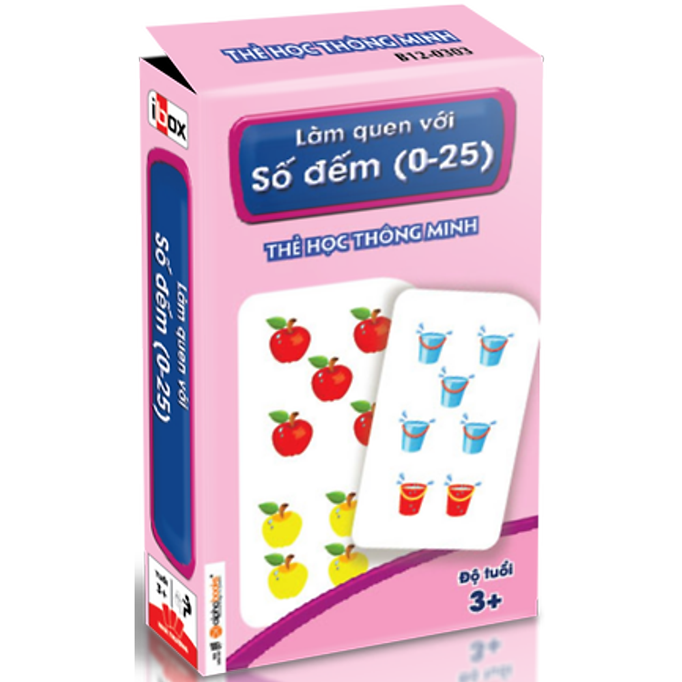 Sách Thẻ Học Thông Minh - Làm Quen Với Số Đếm (0 - 25)