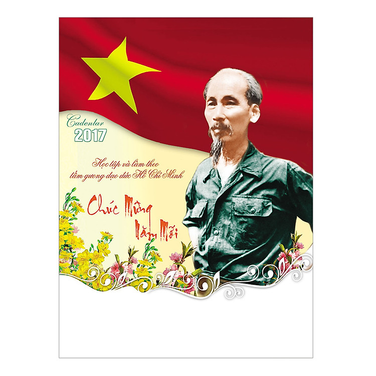Lịch Treo Tường Lò Xo 7 Tờ 2017 - NXB CTQG (40 x 60 )