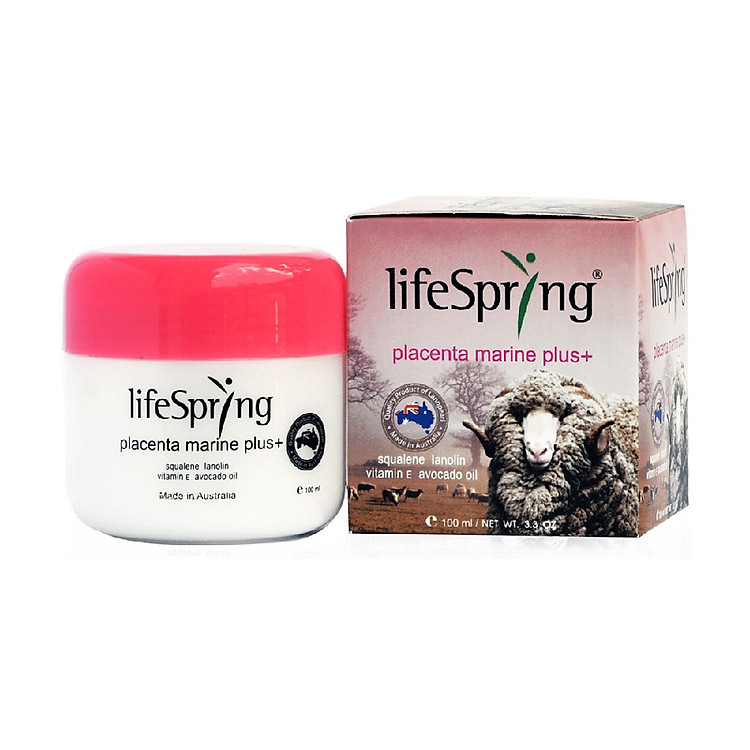 Kem Lifespring Trị Nám Tàn Nhang Nhau Cừu Lanopearl 100g - LC01