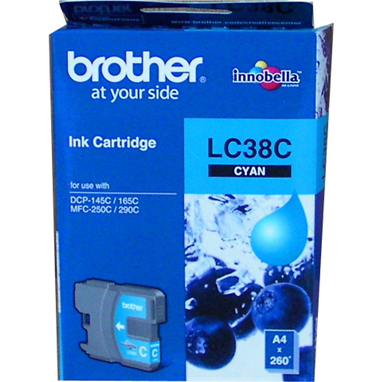 Mực In Brother LC-38C - Hàng Chính Hãng