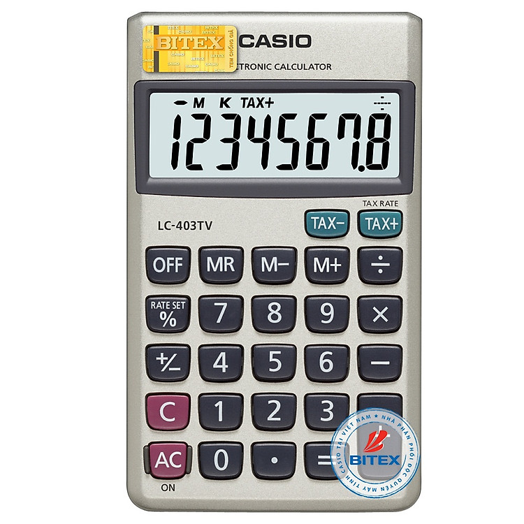 Máy Tính Để Bàn Casio LC-403TV