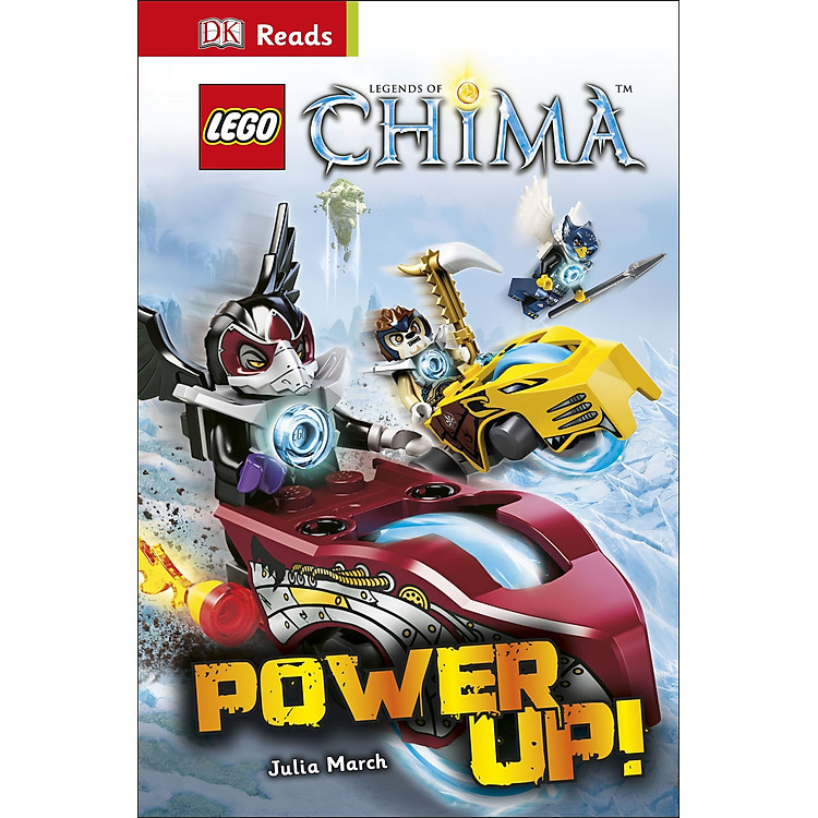 Sách DK Reads LEGO® Legends of Chima Power Up! (DK Reads Starting To Read Alone)