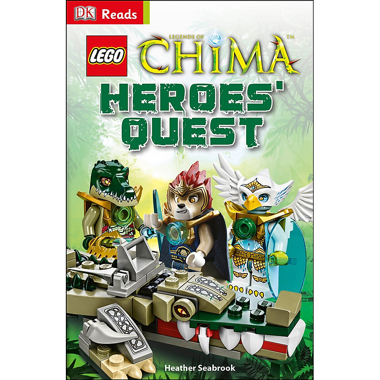 Sách DK Reads LEGO® Legends of Chima Heroes' Quest